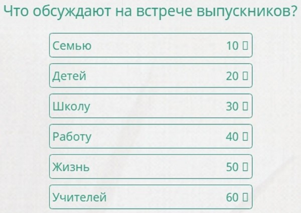 Что запоминается чаще всего из студенческой жизни 100 к 1 андроид