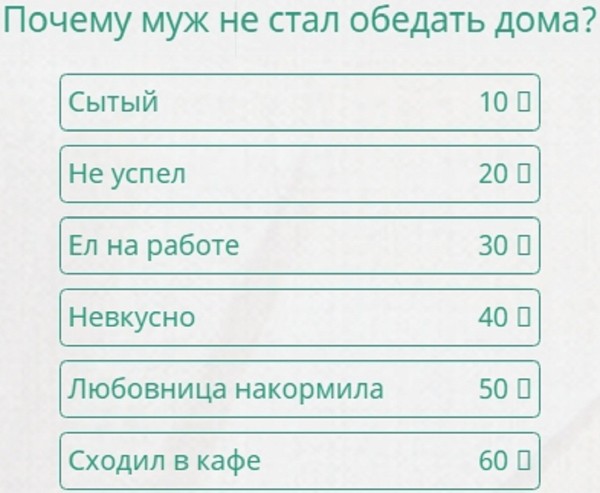 Почему муж не отвечает на звонок телефона 100 к 1 ответ